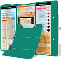 Nursing Clipboard Foldable Clipboard Medical: Edition Cheat Sheets Aluminum 3 by Trustnice