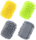 Zonon 4 Pieces Dry Erase Eraser Microfiber Shag Washable Whiteboard Eraser by Zonon
