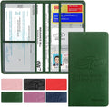 Valardoh Premium Car Registration and Insurance Card Holder, Car Document Holder by Valardoh