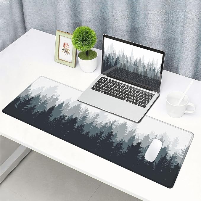 Gaming Mouse Pad Large, Keyboard Mouse Mat Desk Pad, Non-Slip Rubber Base - Image 6