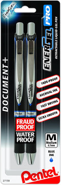 Pentel EnerGel Pro Permanent Gel Ink Pen, 2 Pack by PentelofAmerica