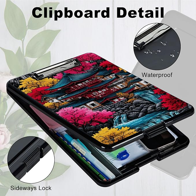 Heavy Duty Storage Clipboard, Slim Nursing Clipboard - Image 3
