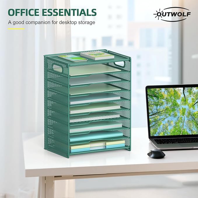 OUTWOLF 10 Tier Paper Organizer - Image 2