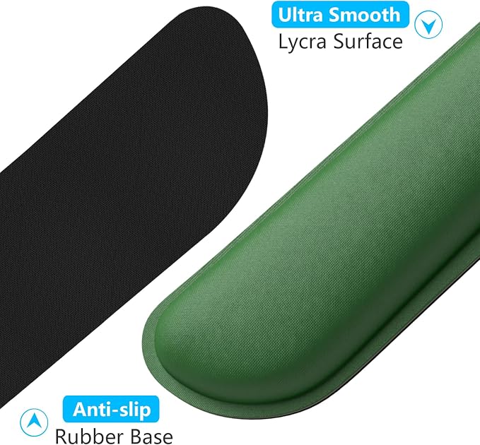 Dapesuom Enlarge Keyboard Wrist Rest, Memory Foam Wrist Cushion - Image 4