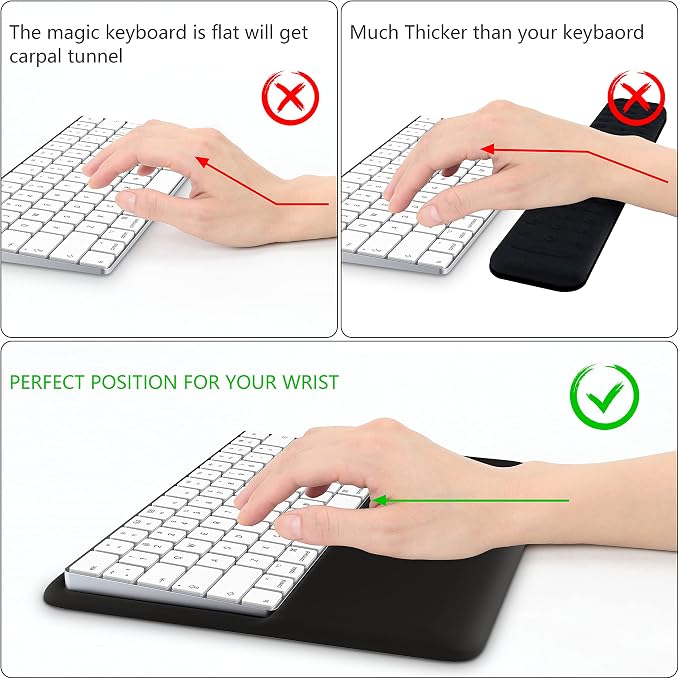 HONKID Wrist Rest for Magic Keyboard 2 and Magic Keyboard - Image 2