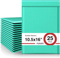 Fuxury Bubble Mailers 10.5x16 Inch 25 Pack Self Seal Padded Envelopes Large by Fuxury