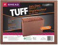 Smead TUFF Expanding File, 12 Pockets, Flap and Cord Closure, Letter Size by SMEAD