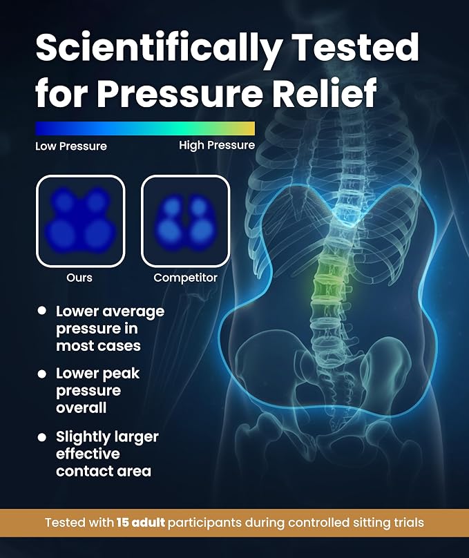 Everlasting Comfort Lumbar Support Pillow - Image 3
