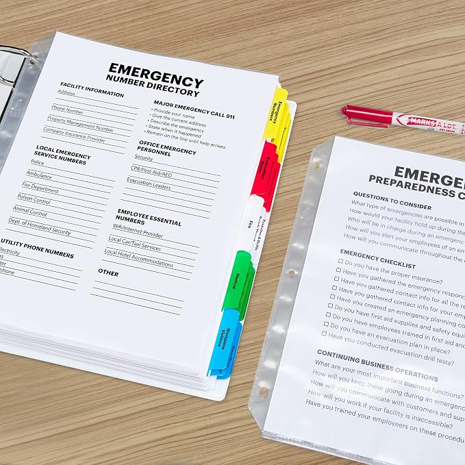 Avery Clear Heavyweight Sheet Protectors, Easy Load, 100 Document Protectors - Image 7