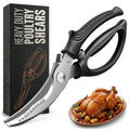 Poultry Shears Heavy Duty – Stainless Steel Chicken Shears by LIBERHAUS