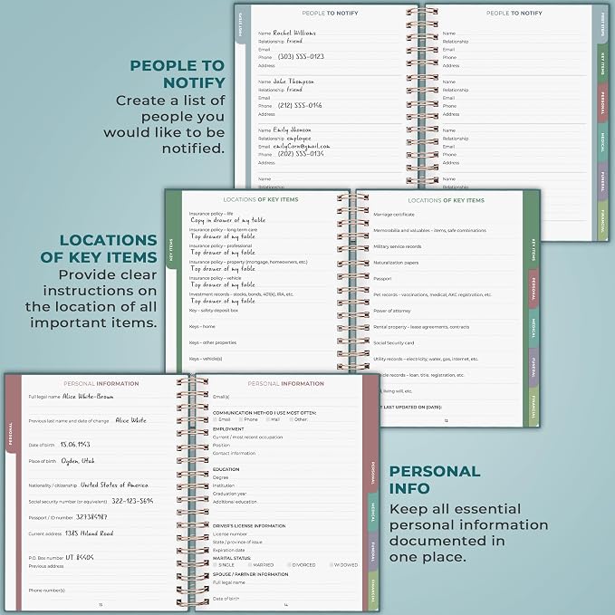 Clever Fox When I Die Planner - Image 3