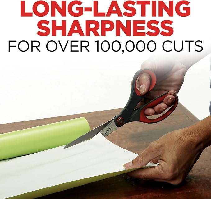 Scotch Brand Precision Ultra Edge Scissors, Left- or Right-Handed, 8 Inch - Image 4