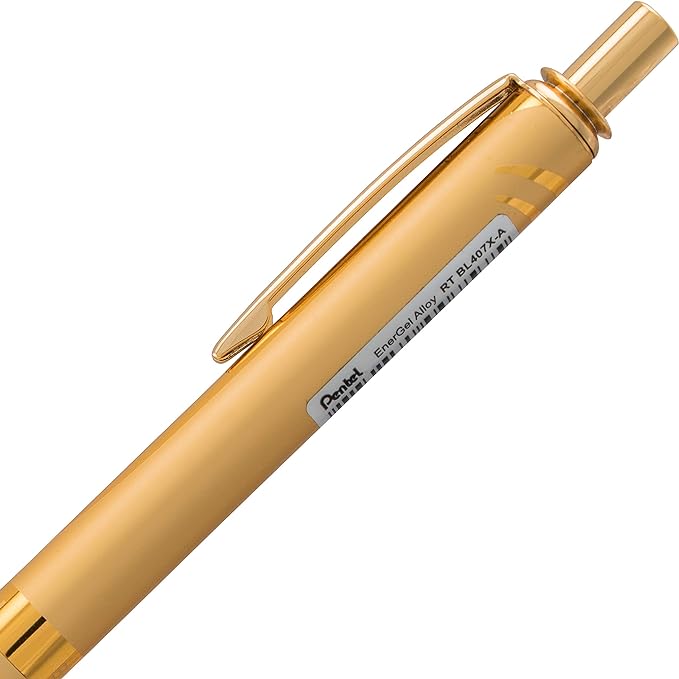 Pentel EnerGel Alloy Retractable Gel Pen, Includes Gif Box - Image 4