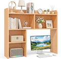 SUPER DEAL Desktop Bookshelf, Countertop Storage Hutch by Superdeal