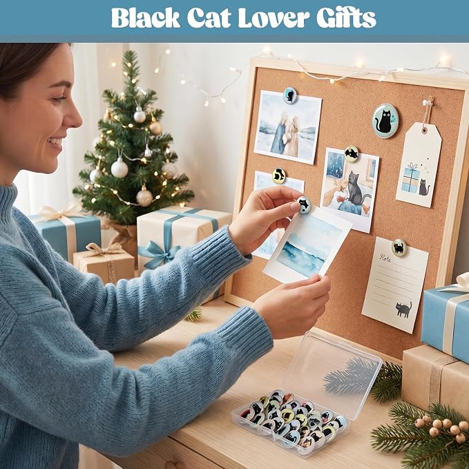 BESARME 30 Pcs Cute Push Pins for Bulletin Board, Wall Desk Accessories - Image 6