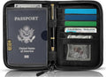 Passport Holder for Travel Essentials, RFID Blocking Protector Passport Wallets by Unknown