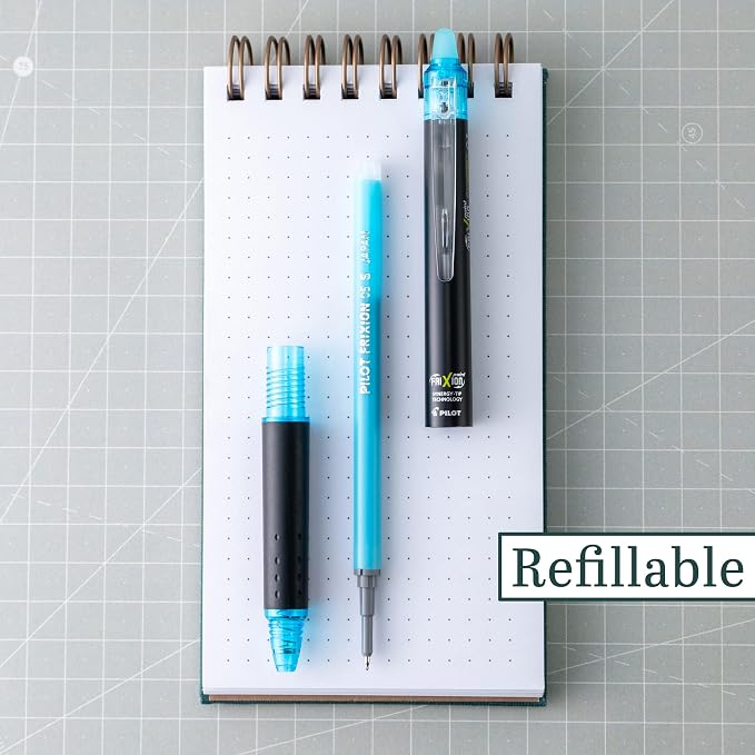 Pilot FriXion Synergy Clicker Erasable, Refillable, Retractable Gel Ink Pens - Image 4