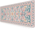 iCasso Aesthetic Floral Desk Mat, L Mouse Pads, Anti-Slip Mousepad by iCasso