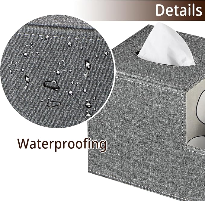 Square Multi-Functional Tissue Box Cover - Image 5