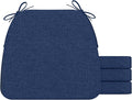 AAAAAcessories D-Shaped Chair Cushions, Machine-Washable Cover by AAAAAcessories