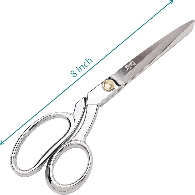 Mr. Pen- Premium Tailor Scissors, 8-Inch | Heavy Duty Carbon Steel Sewing & - Image 2