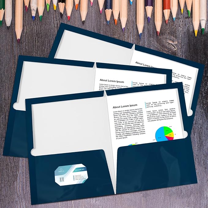 Yeaqee 100 Pack Folders Bulk - Image 5