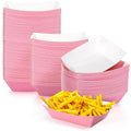 Yinkin 200 Pcs Paper Boat Disposable Graduation Food Trays Nacho Trays Kraft by Yinkin
