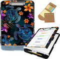 Clipboard with Storage, 8.5x11 High Capacity Nursing Clipboards with Pen Holder by Unknown