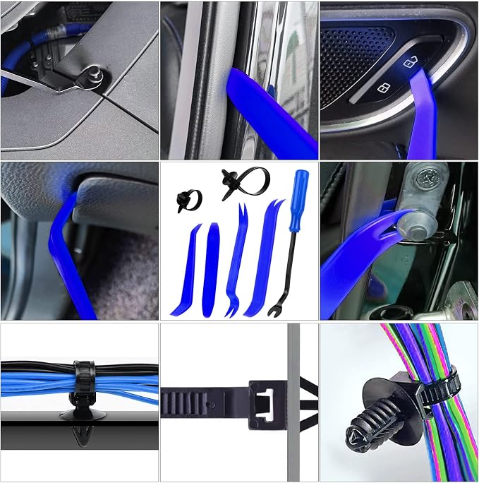 835 PCS Car Push Retainer Clips and Plastic Fasteners Kit - Image 4