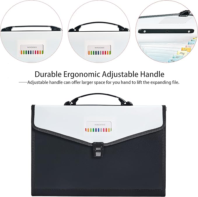 Legal Size 13-Pockets Expanding File Folder - Image 4