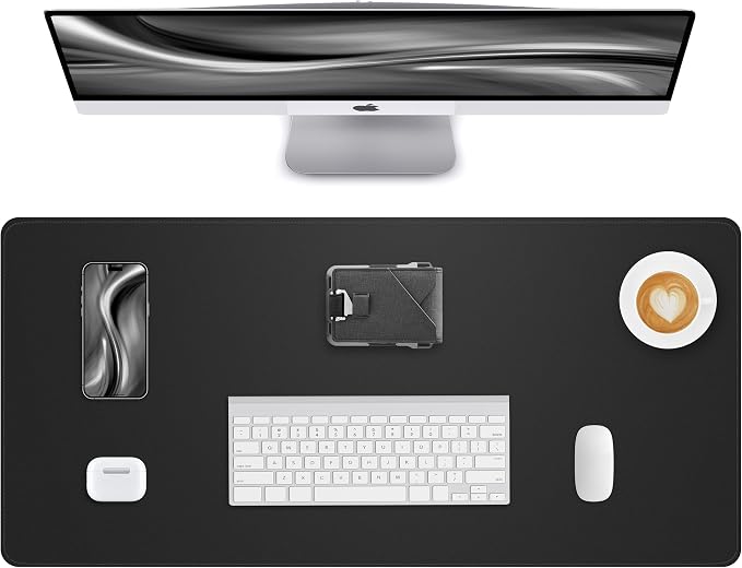 Leather Desk Pad Protector by AFIING