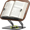 Adjustable Book Stand for Reading – Durable Build Quality, 360° Rotating Base by Pandorama