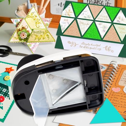 Triangle Hole Punch 1.97 inch TrianglePunch Triangles Paper Punches Triangle - Image 2