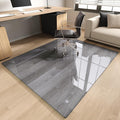 Tempered Glass Office Chair Mat, Scratch Resistant, Rounded Corners & Polished by MYSUNORIA