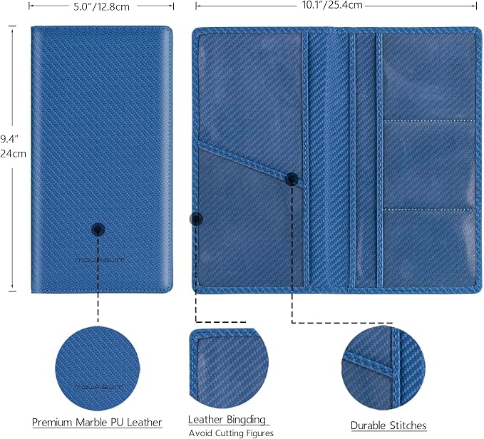TOURSUIT Car Registration and Insurance Card Holder, Vehicle License Document - Image 4