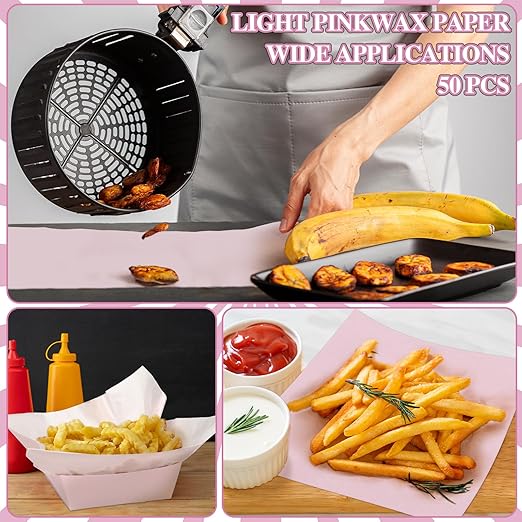 Geosar 100 Pcs Pink Paper Food Trays Bulk Disposable Food Boat - Image 5
