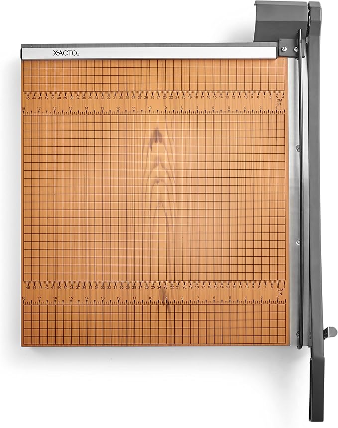 X-ACTO 30 inch x 6 inch Commercial Grade Square Guillotine Trimmer - Image 3