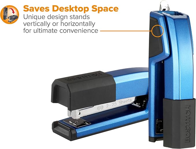 Bostitch Office Epic Metal 3 in 1 Stapler, 25 Sheet Capacity, Includes 210 - Image 9