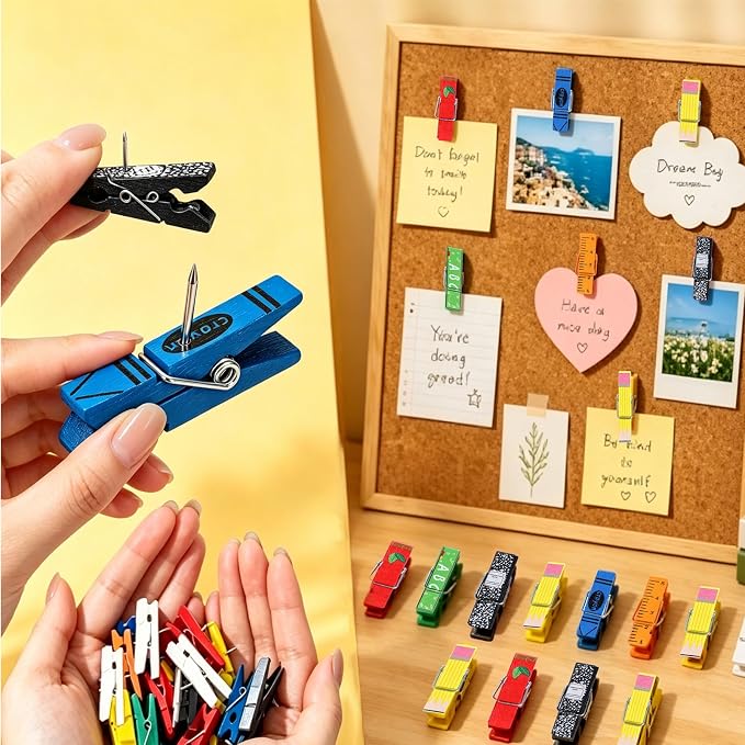 49 Pcs Push Pins Cute Thumb Tacks - Image 6