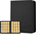 Trading Card Binder 16 Pocket, Foalgo PU Cover Card Binder by Foalgo