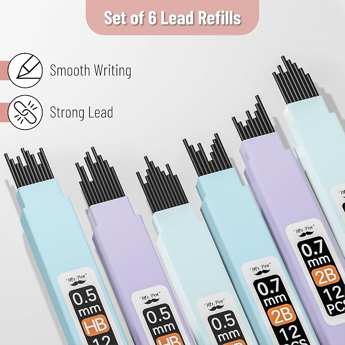 Mr. Pen- Pastel Mechanical Pencil Set - Image 6