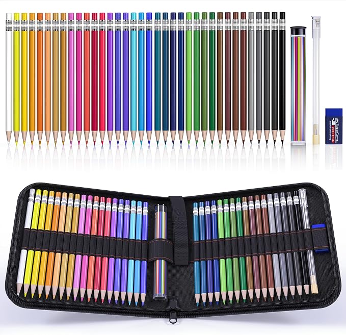 Four Candies Mechanical Colored Pencils, Erasable Mechanical Pencils by FourCandies