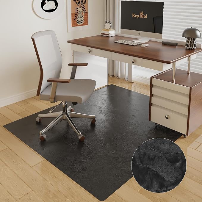 40" x 50" Office Mat for Hardwood Floor by FeelLifeEnjoyLifelmmerseYourselfInLife