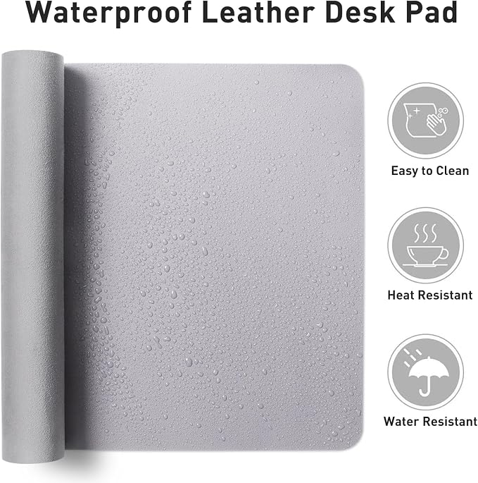 Aothia Faux Leather Desk Mat - Image 7
