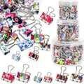 Fasmov 148 Pcs Cute Binder Clips by Fasmov