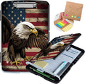 Clipboard with Storage, Heavy Duty Plastic Storage Clipboard with Low Profile by Unknown