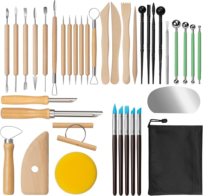 Amrules Pottery Tools, Ceramic Kit by Amrules