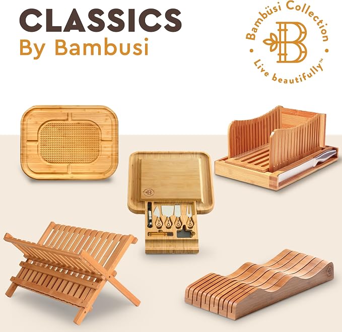 4-Pack Bamboo Drawer Dividers - Image 8