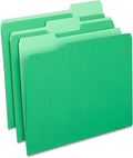 Staples File Folder, Letter Size, 1/3‑Cut Tab, Durable Paper Stock, 200/Carton by Staples