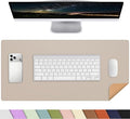 AFIING Desk Mat, 23.6" x 13.8", Desk Pad Protector | Dual-Sided Cork & PU by AFIING